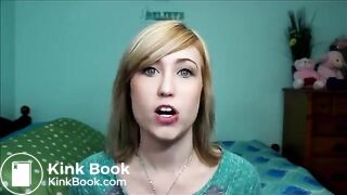 YT panty poop confessions #2 - blonde with cold sore