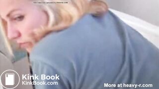 BLONDE COLLEGE GIRL CRACKLE SHIT