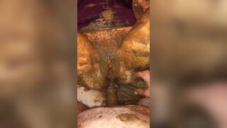 shit and piss covered