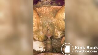 shit and piss covered