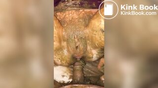 shit and piss covered