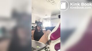 Nasty woman shitting 4