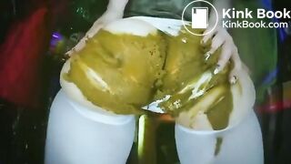 BP white pantie shit smear