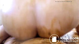 smeary scat sex from amateur couple