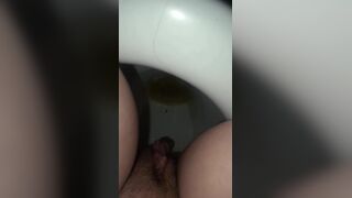 proberen van m'n constipatie af te komen