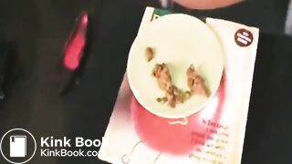 The Ebony Lady prepares an exquisite meal