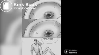 Punished a toilet slave by scat