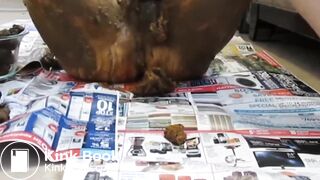 FULLY COVERED IN SHIT