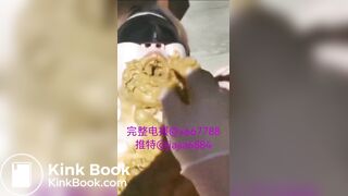 Perfect scat slave, Eat and Pussy fuck