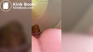 MILF drops a chunk turd