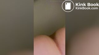 Milf drops a chunky poo