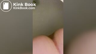 Milf drops a chunky poo