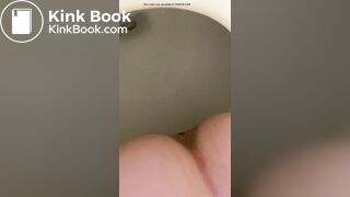 Milf drops a chunky poo