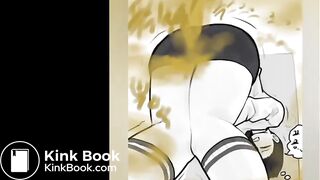 Old sister diarrhea in sink