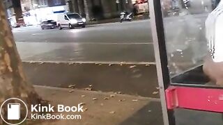 Ebony girl shit in phone box