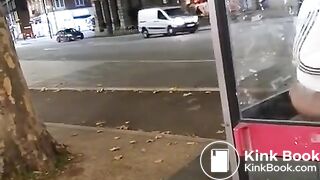 Ebony girl shit in phone box