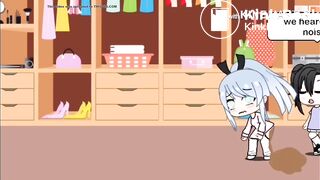 Mimi getssstuck in closet and shits herself