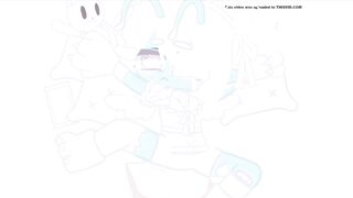 cyan messes up her diaper