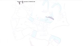 cyan messes up her diaper