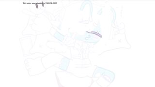 cyan messes up her diaper