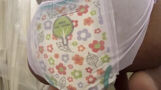 A pull-up diaper poo..