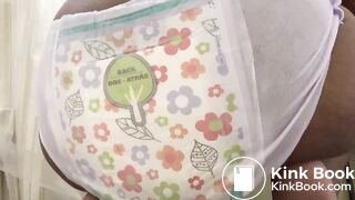 A pull-up diaper poo..