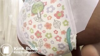 A pull-up diaper poo..