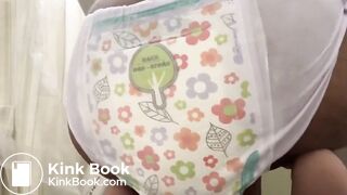 A pull-up diaper poo..