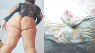 big ass dirty asshole,please tell all she say spanish