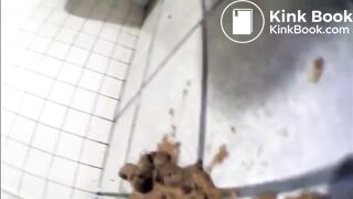 Japanese women shitting on the floor