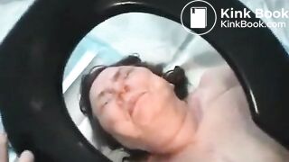 Nasty Squirting Shitty granny