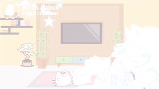 Cyan doesn't want to move, so she soils her diaper