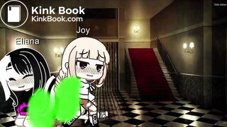 Gacha life girl turned into fart and shit maid