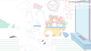 Cyan soils her diaper