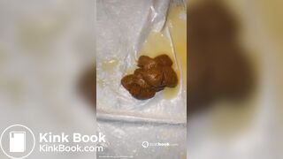 Ebony Shits from her gorgeous ass