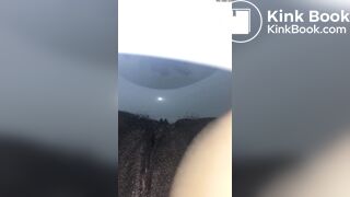 Ebony Selfie Poop