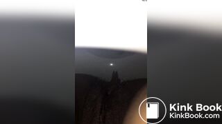 Ebony Selfie Poop