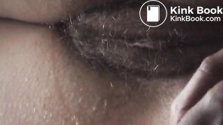 girls pee and shit in wooden toilet 1