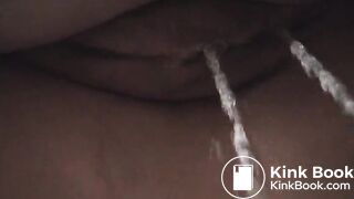 girls pee and shit in wooden toilet 1