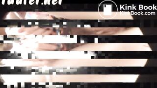 girls pee and shit in wooden toilet 1