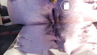 Large and thick shit explosion