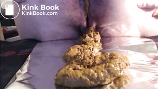 Large and thick shit explosion