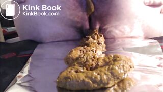 Large and thick shit explosion