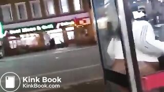 Black woman shit in a phone booth