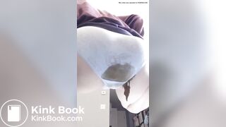Chinese blue panty poop