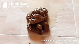 Beauty poops on the floor