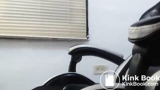 Latina fist gag smear