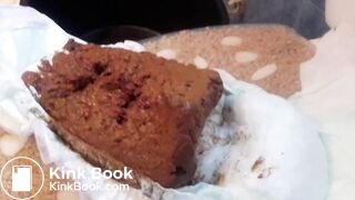 A big mess in her pampers..