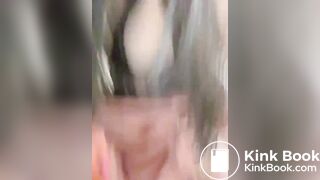 Chinese girl strong piss stream and scat