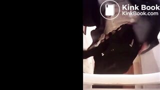 Japanese girl pooping on toilet - video 5